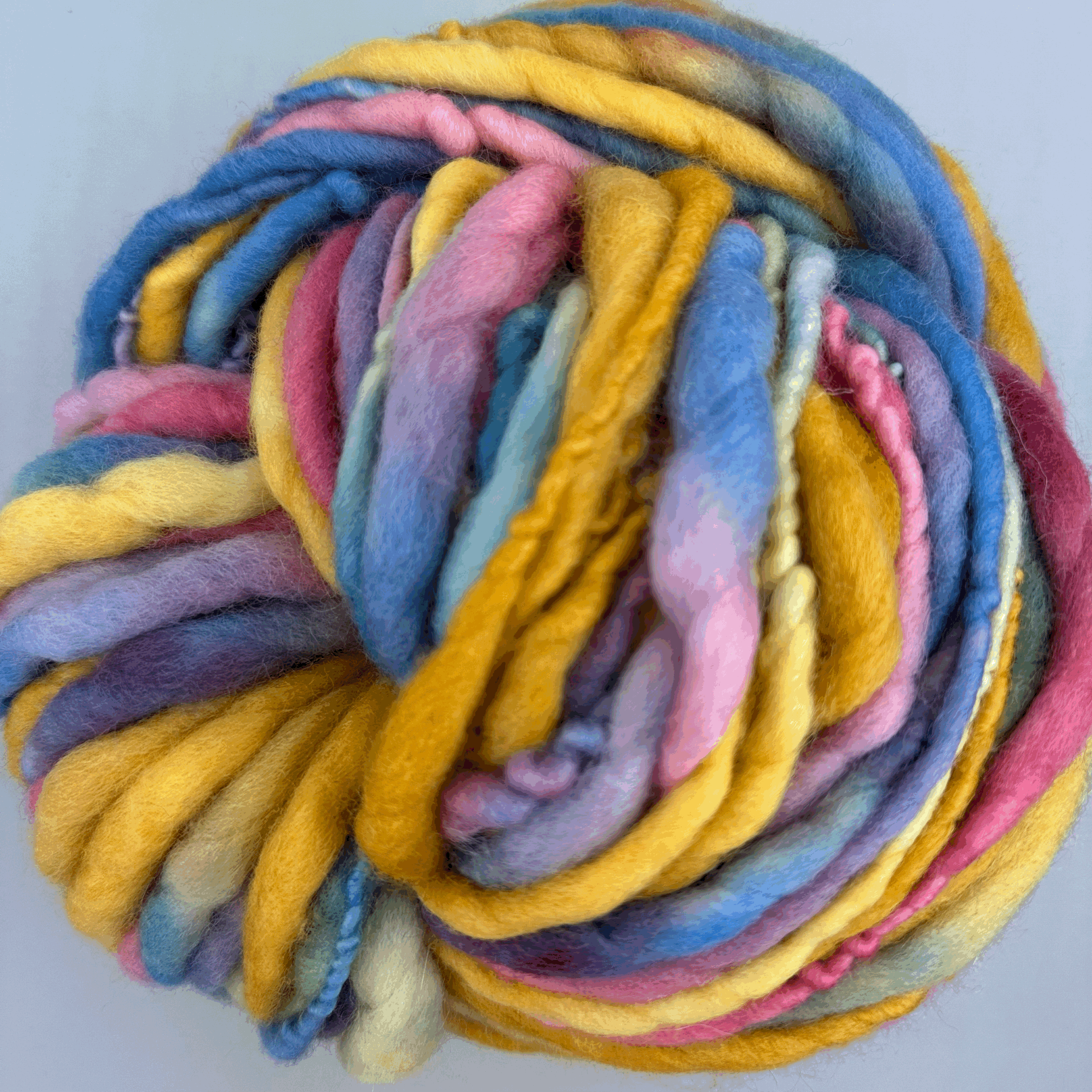 Falkland Hand-Spun/Hand-Dyed - Fa-CriBbAg-7