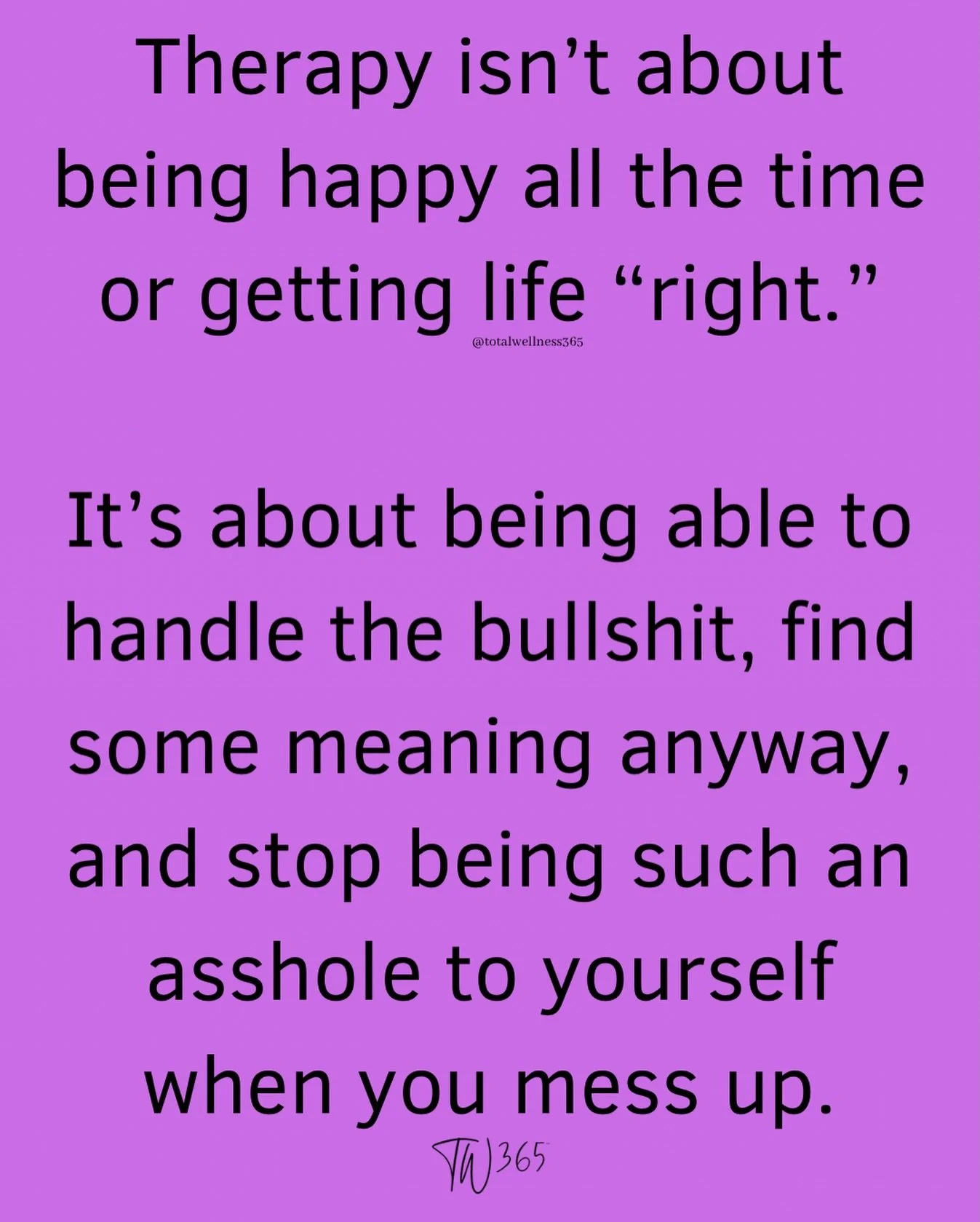 #therapythursdays #sarahisms