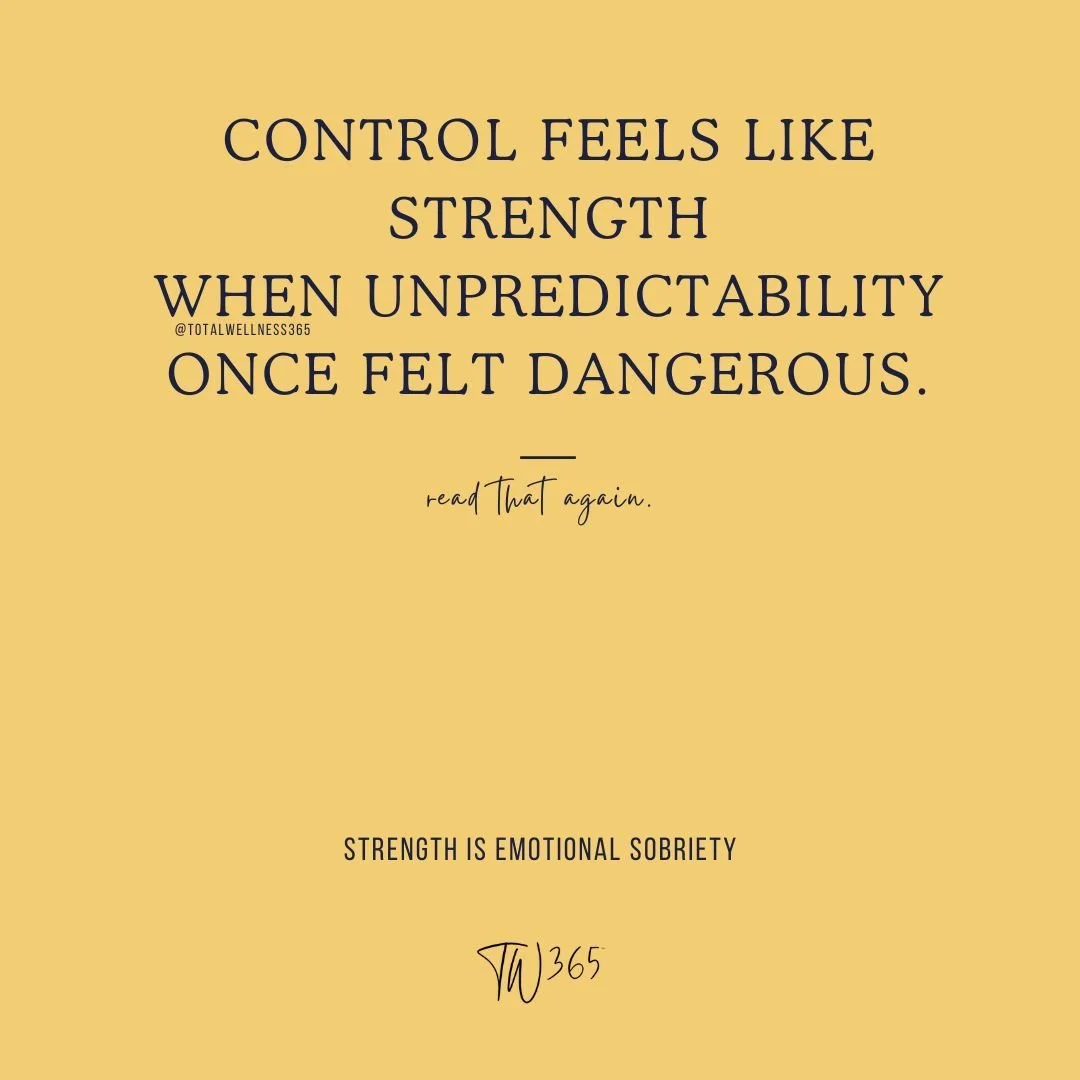 Strength is emotional sobriety even during unpredictable moments.

#sarahisms #4pillaresofwellness