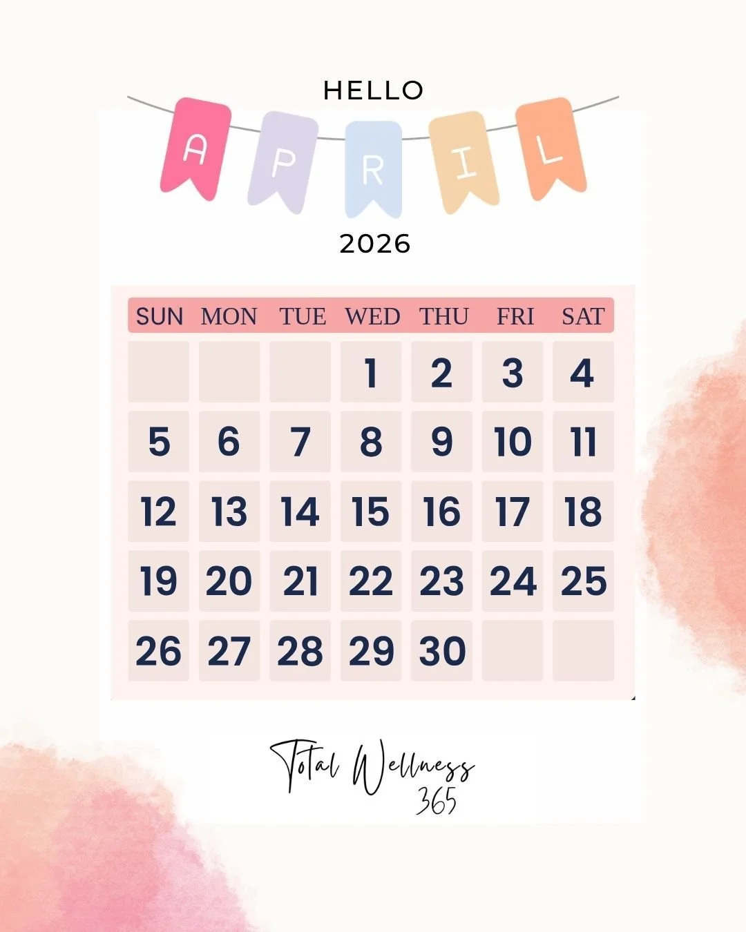 Hello April - Hello Opportunity - Hello Warmer Days!

#helloapril