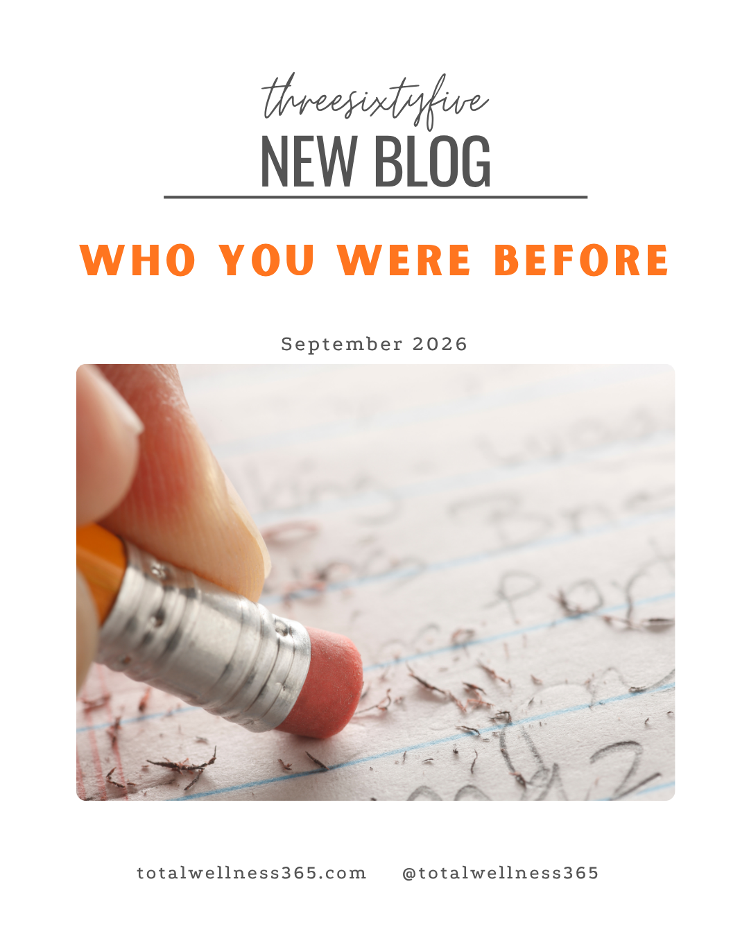 Who You Were Before
