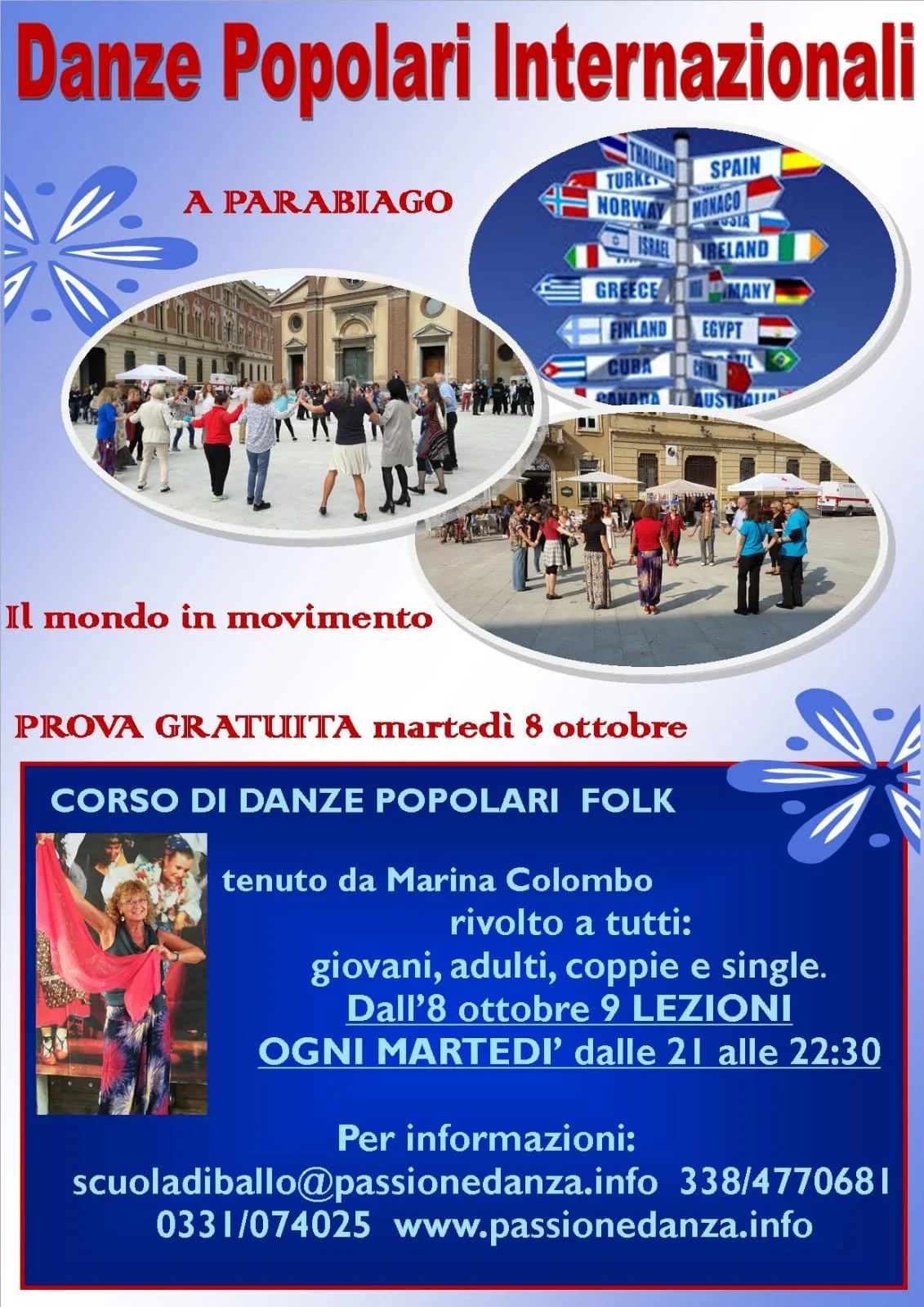 Corso di Danze Popolari Internazionali a Parabiago