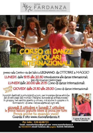 Corso di Danze Popolari a Legnano