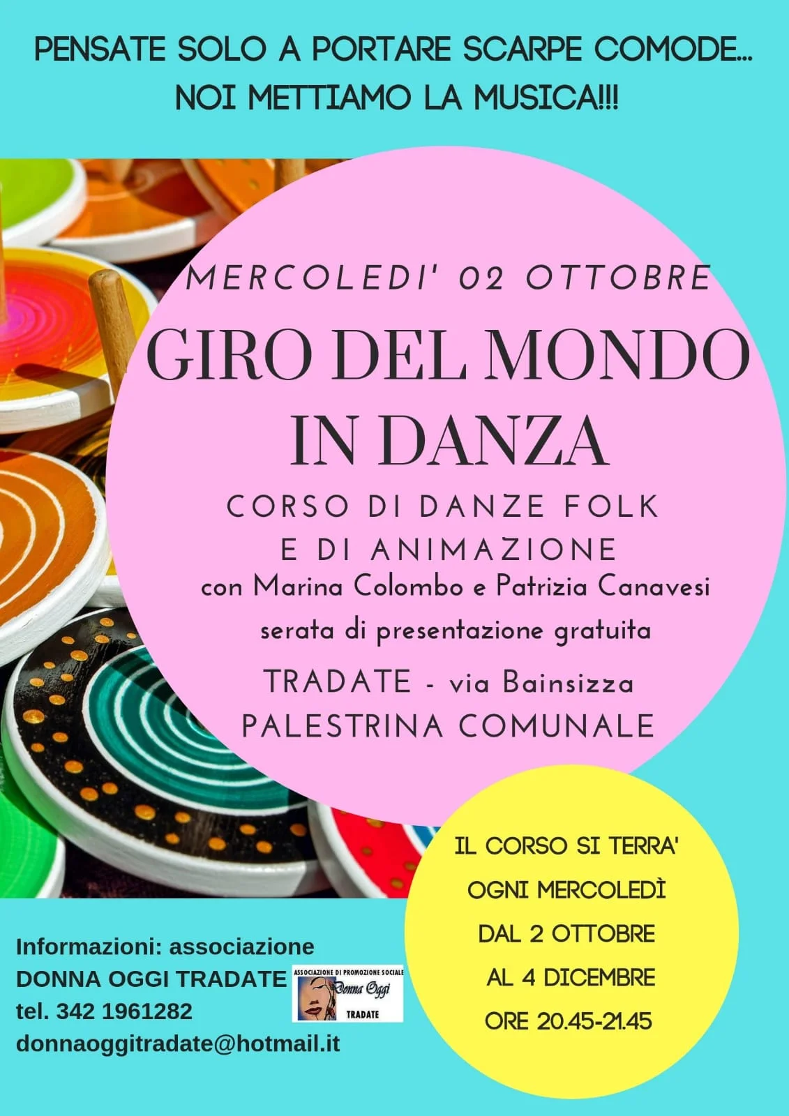 Corso: Giro del mondo in danza a Tradate