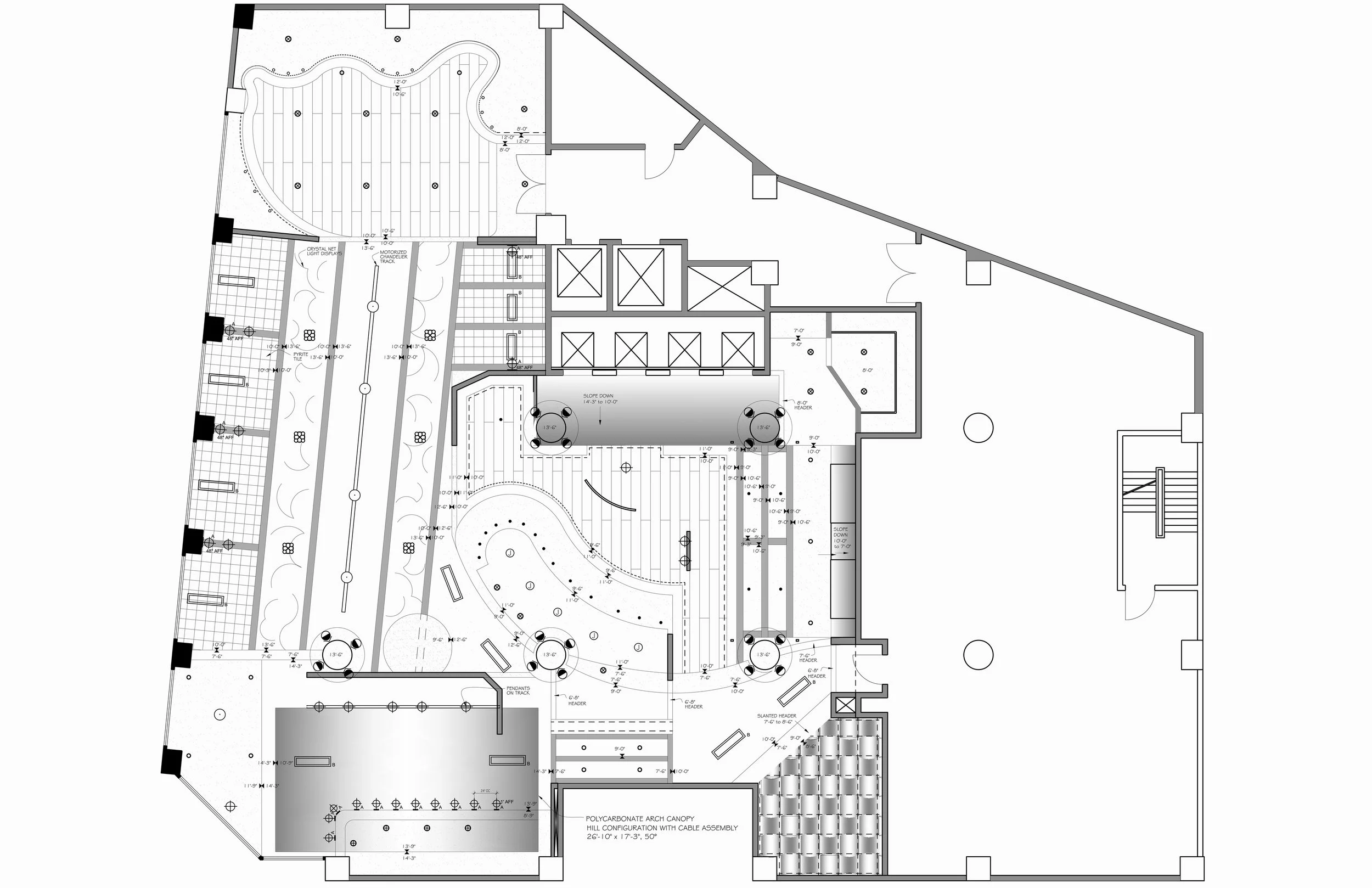   HOTEL  Reflected Ceiling Plan, 2nd Floor 