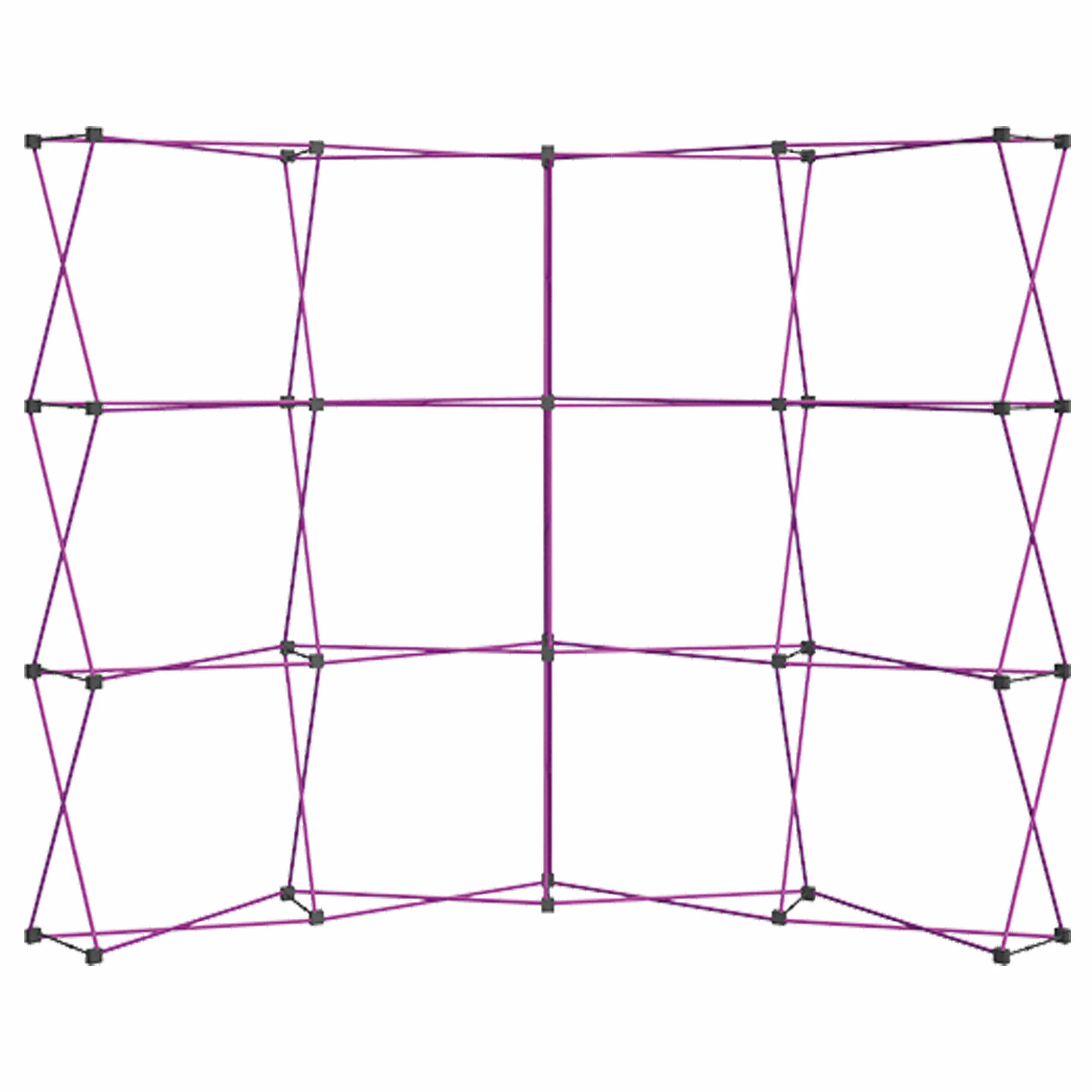 Purple Trade Show Booth Frame, 10’ Qty Available: 1