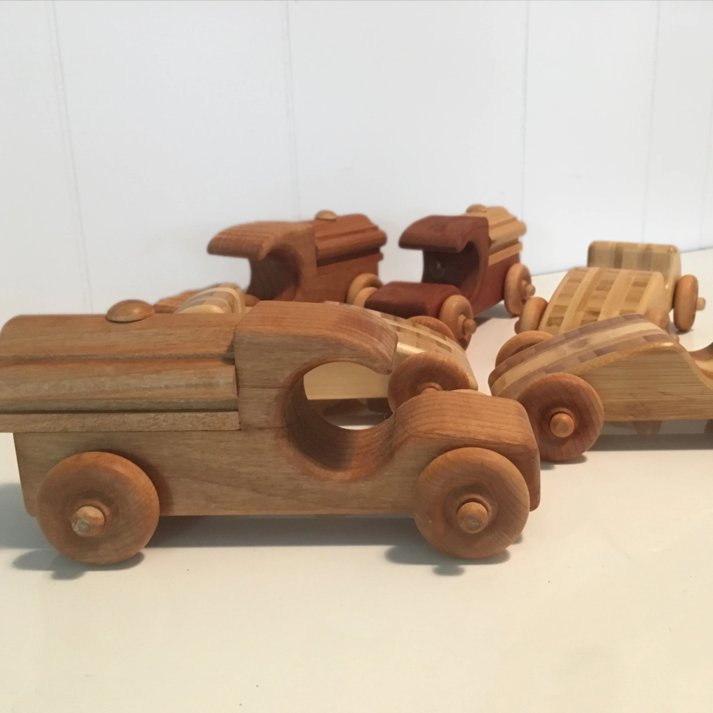 Vintage Wood Toy Cars Qty Available: 16