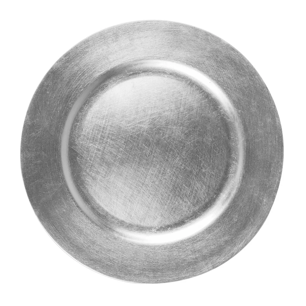 Charger, Silver Classic Material: Polypropylene