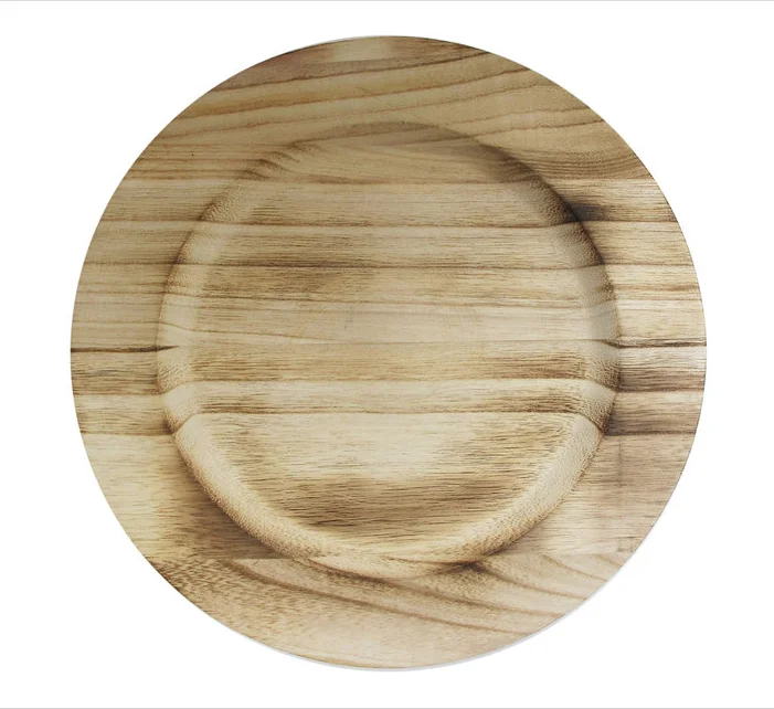 Charger, Grilled Bamboo Material: Wood