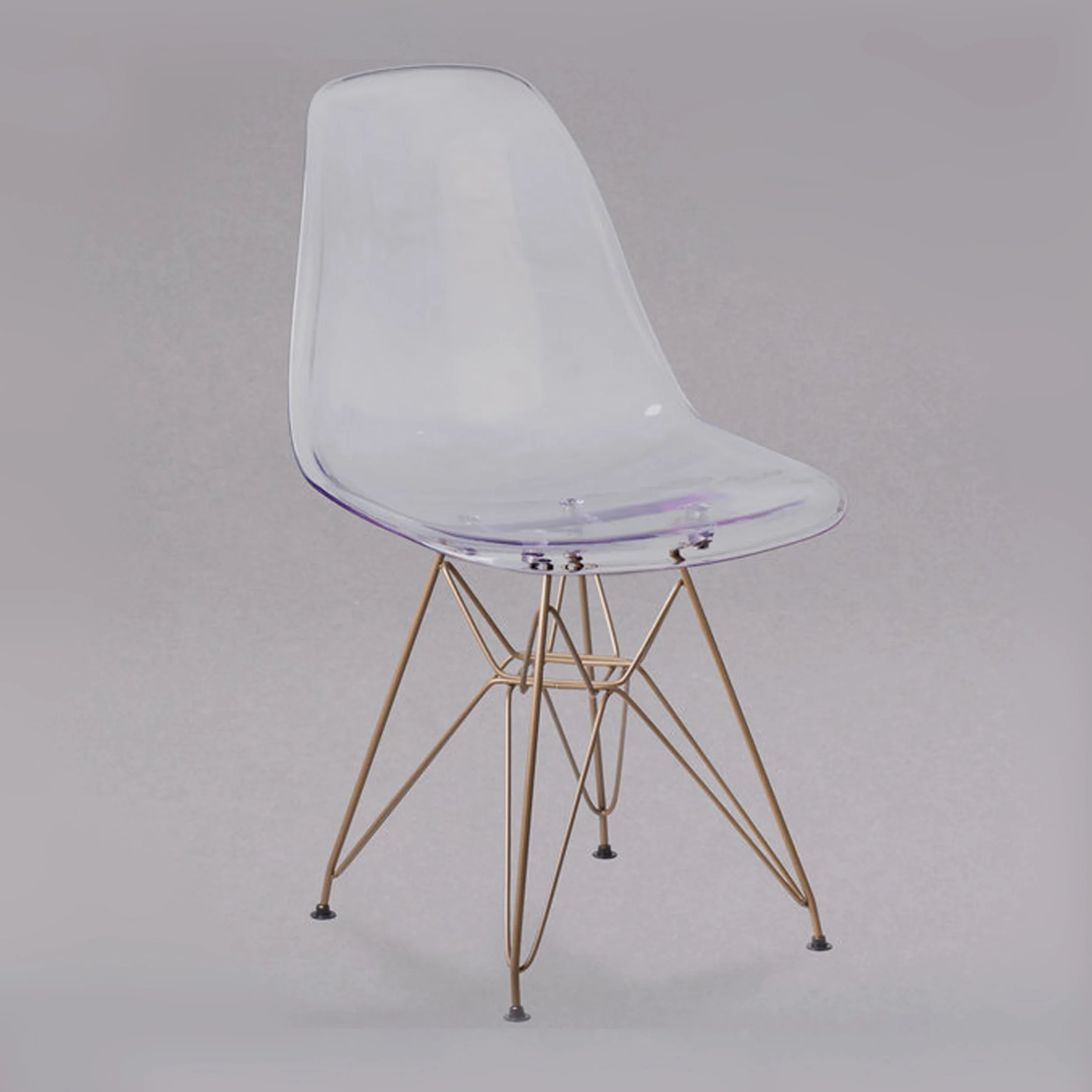 Mid Century Ghost Chair, Clear Qty Available: 20+
