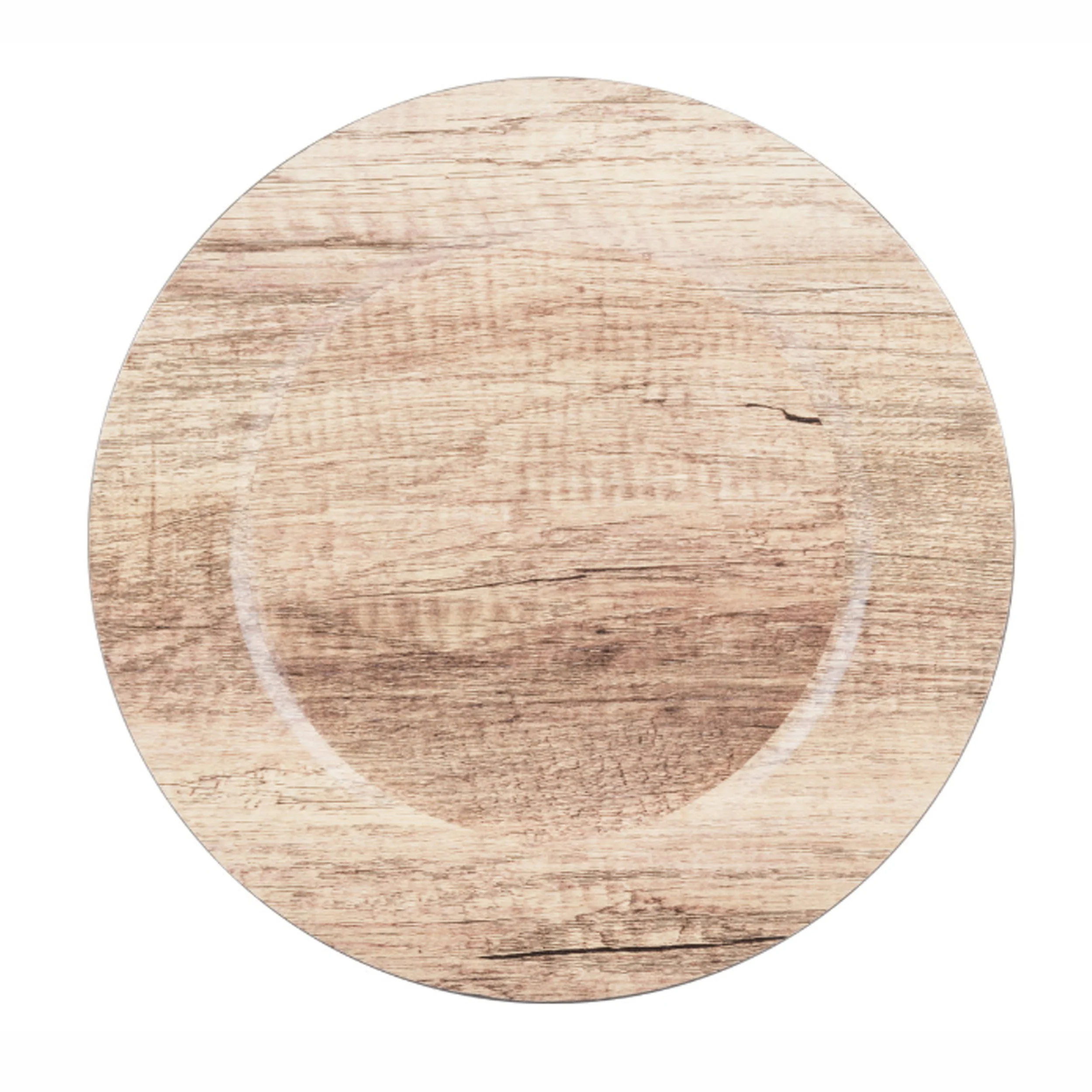 Charger, Natural Bark Material: Melamine