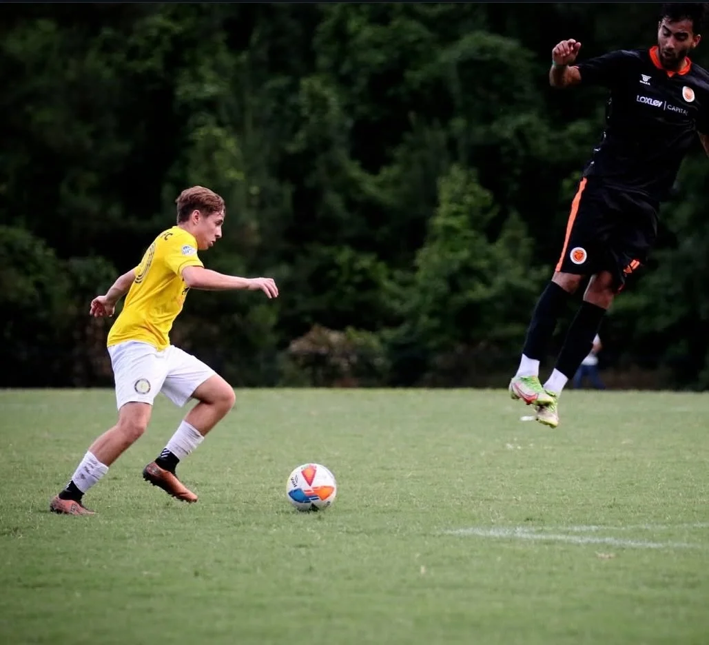 8 options. Long time @owntouchcentral mentee and one of our founding @owntouchclt mentees decided to make the leap to the UPSL at 16. This 2026 graduate has been using our Amplify system to help find his next challenge. Without all of the fuss and me