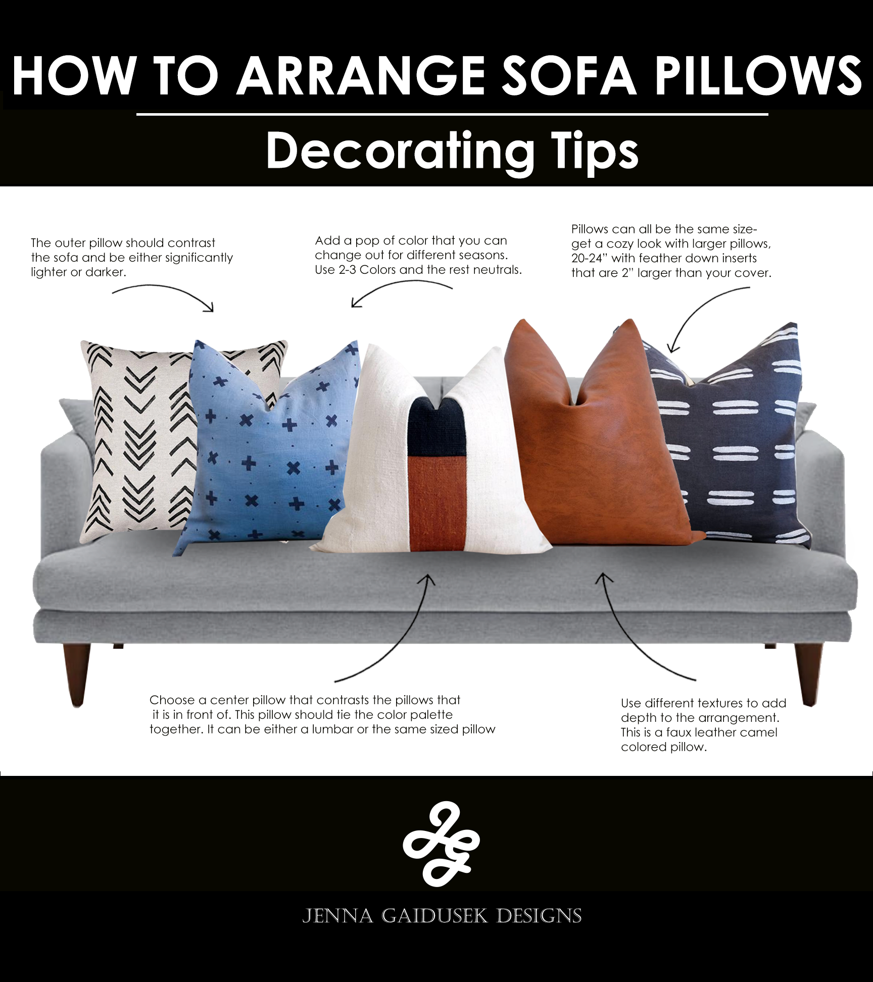 how to select throw pillows