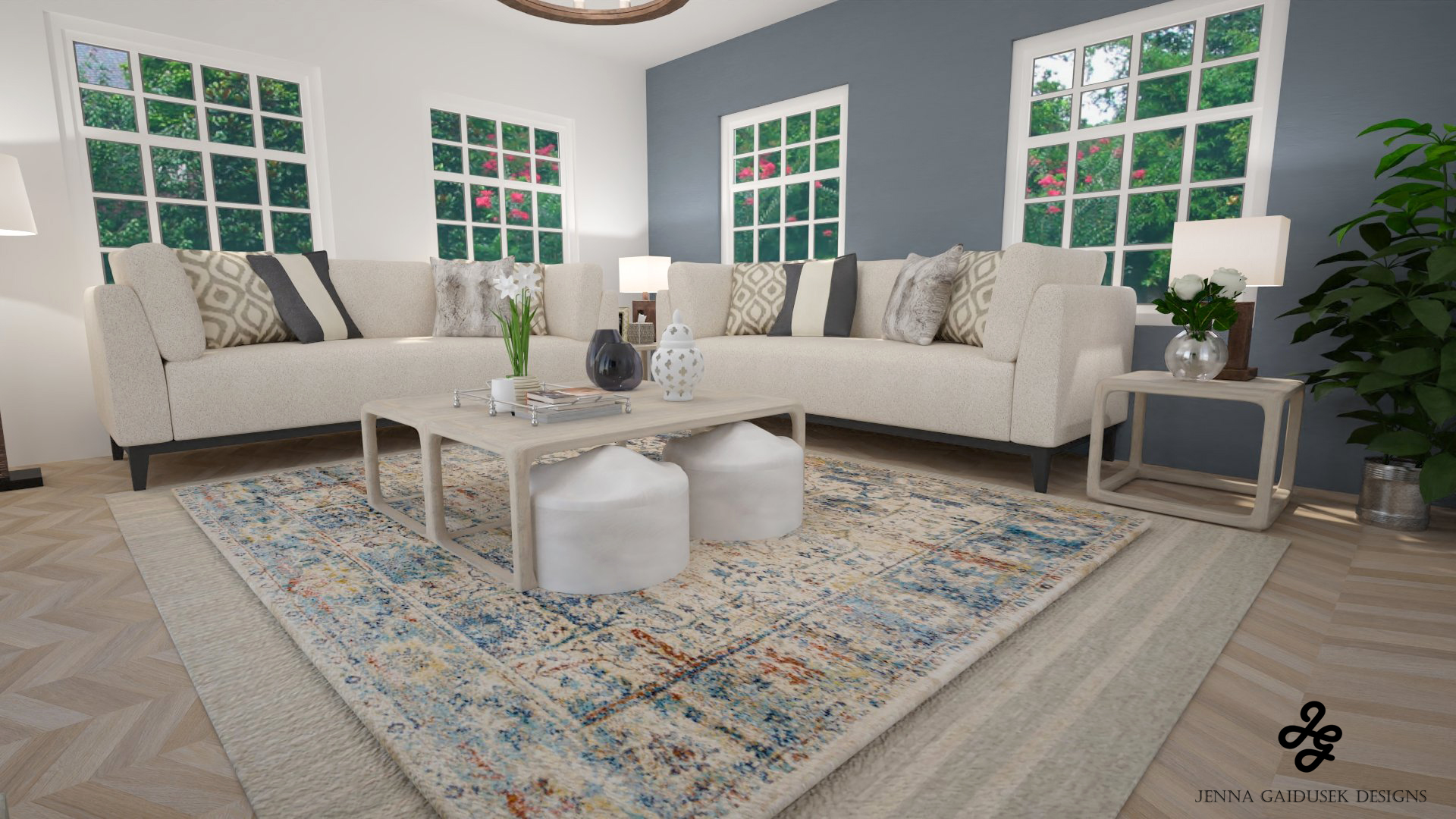 How To Choose The Right Size Rug — Jenna Gaidusek Designs