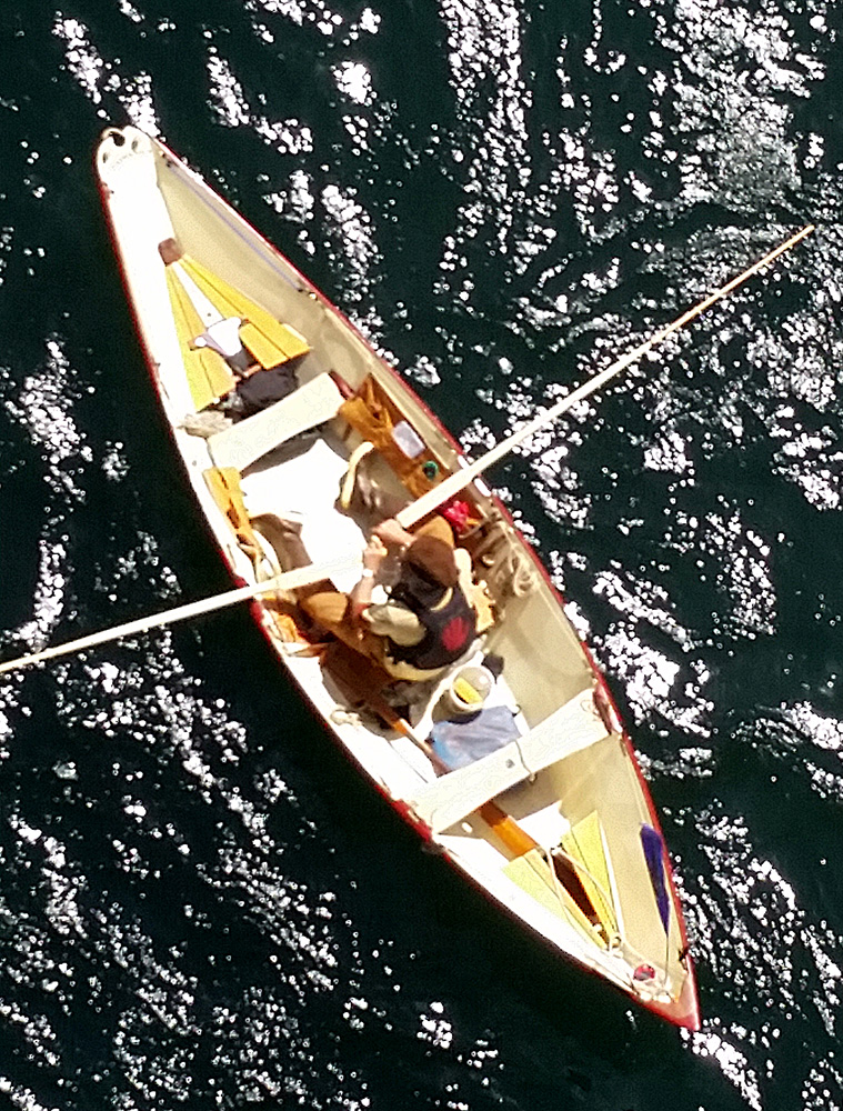 Emiliano Marino in TASWENS from above.