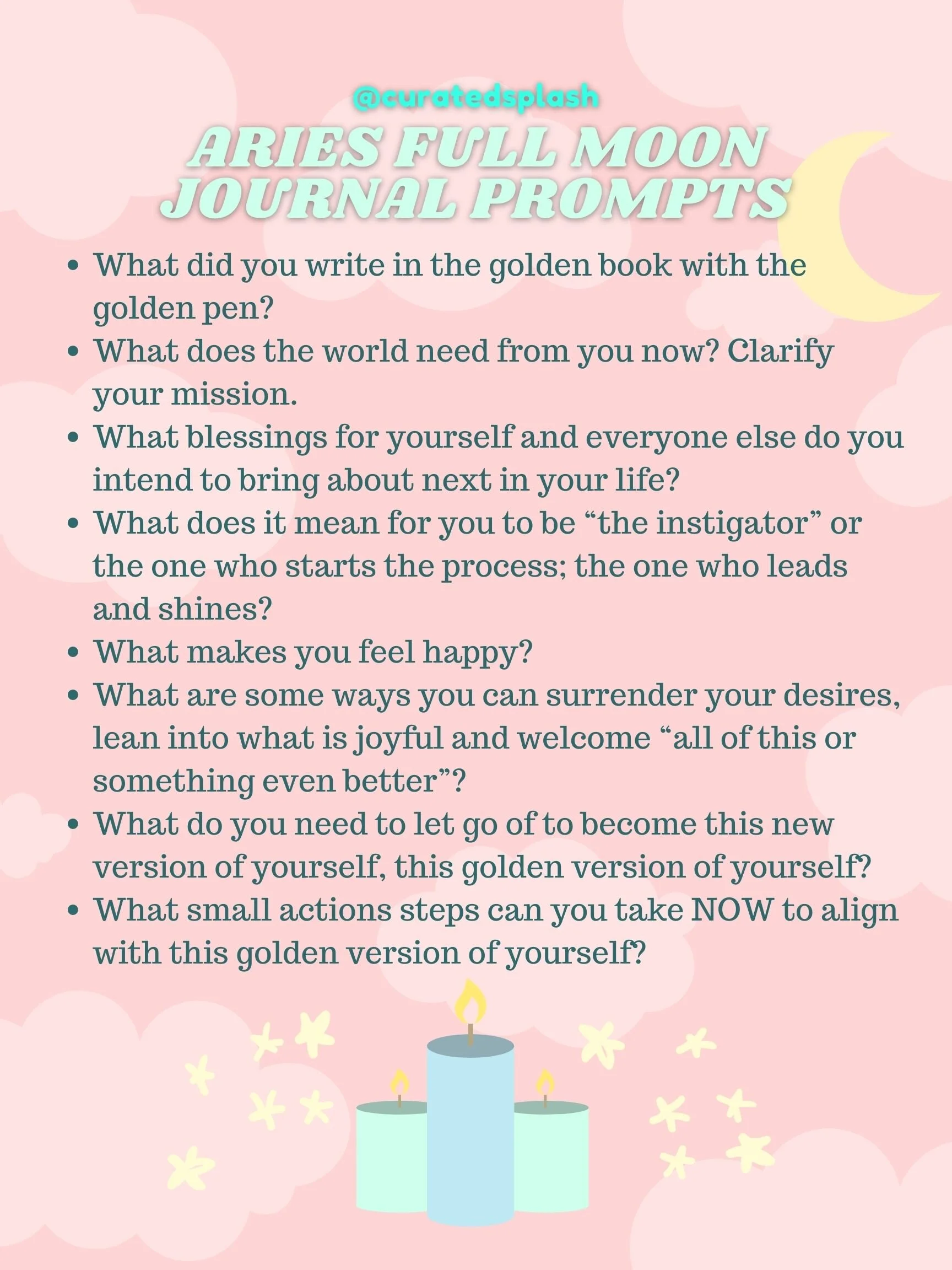 Wednesday, October 20th - “Hunter’s Full Moon” or “Blood Moon” in Aries.