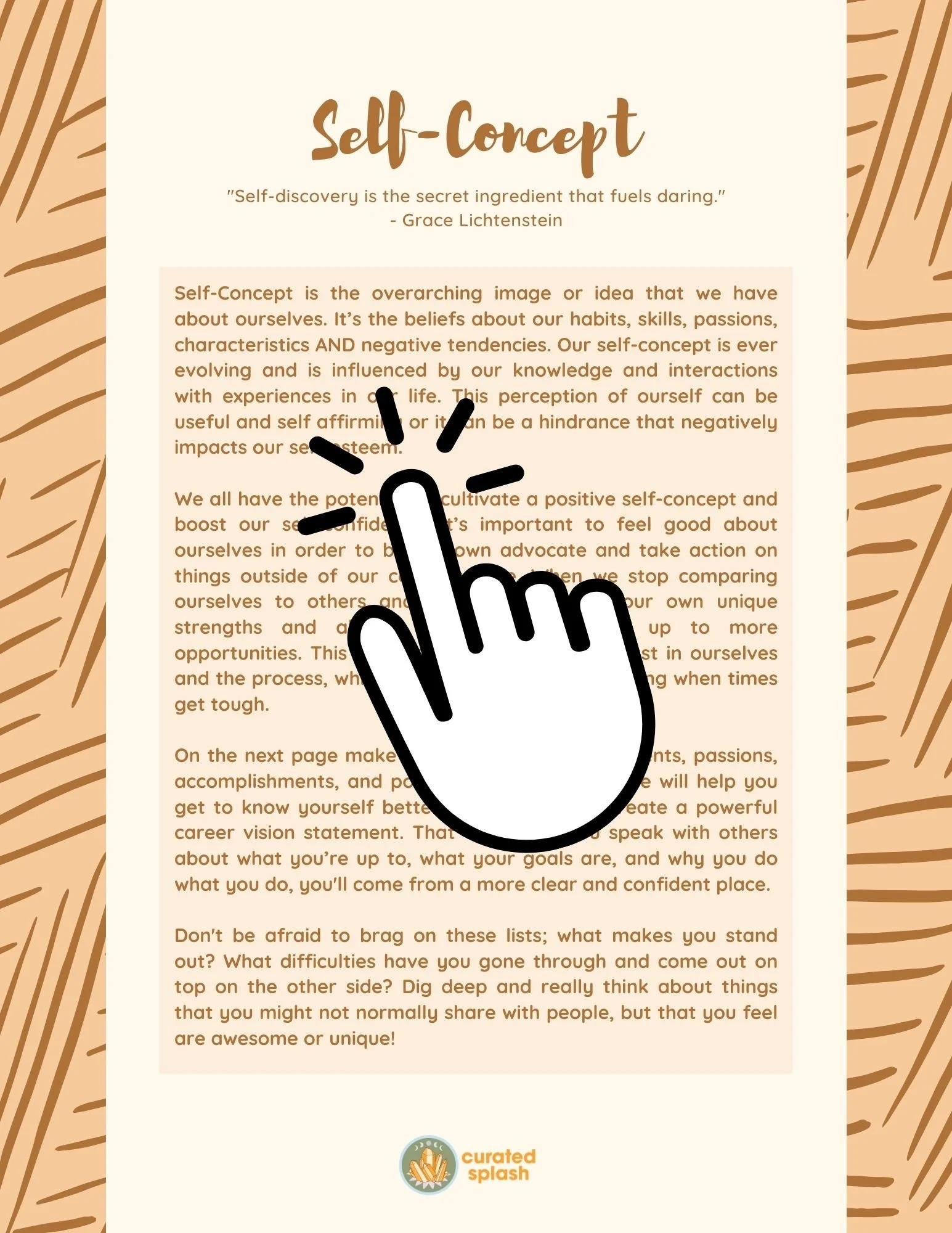 Struggling to find work? - Download Free Positive Self Concept Guide