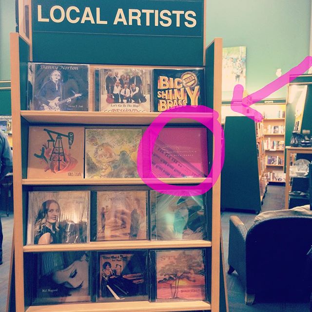 Local Love at McNally Robinson! Pick up a copy of the album next time you&rsquo;re in. They&rsquo;ll even let you listen first🎧👂🏻🤔😎✨😍😄