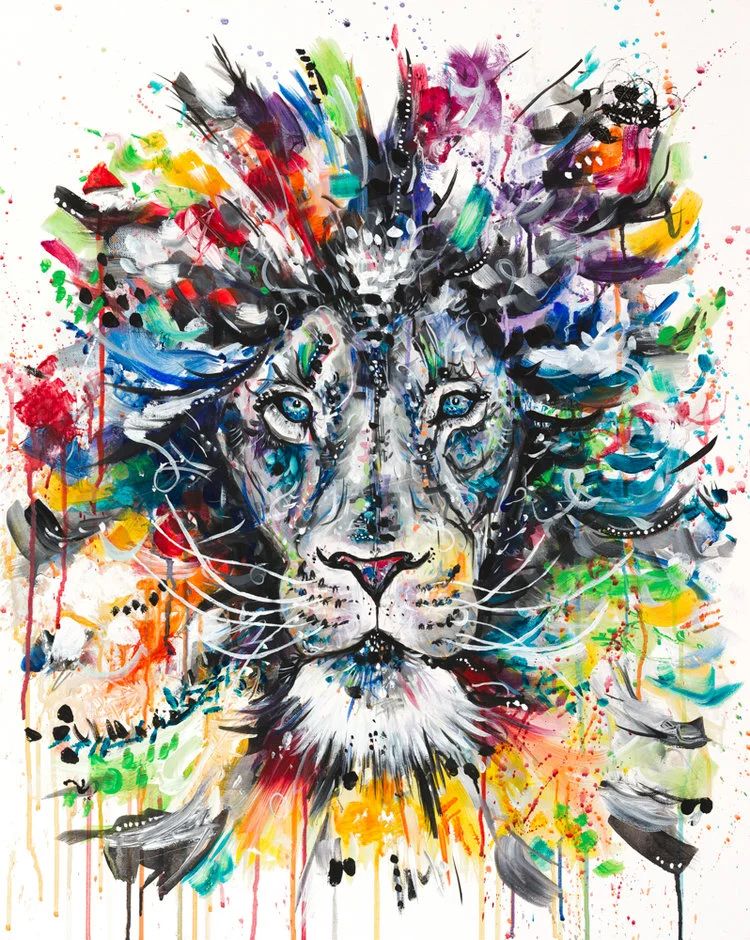 The Psychedelic Lion