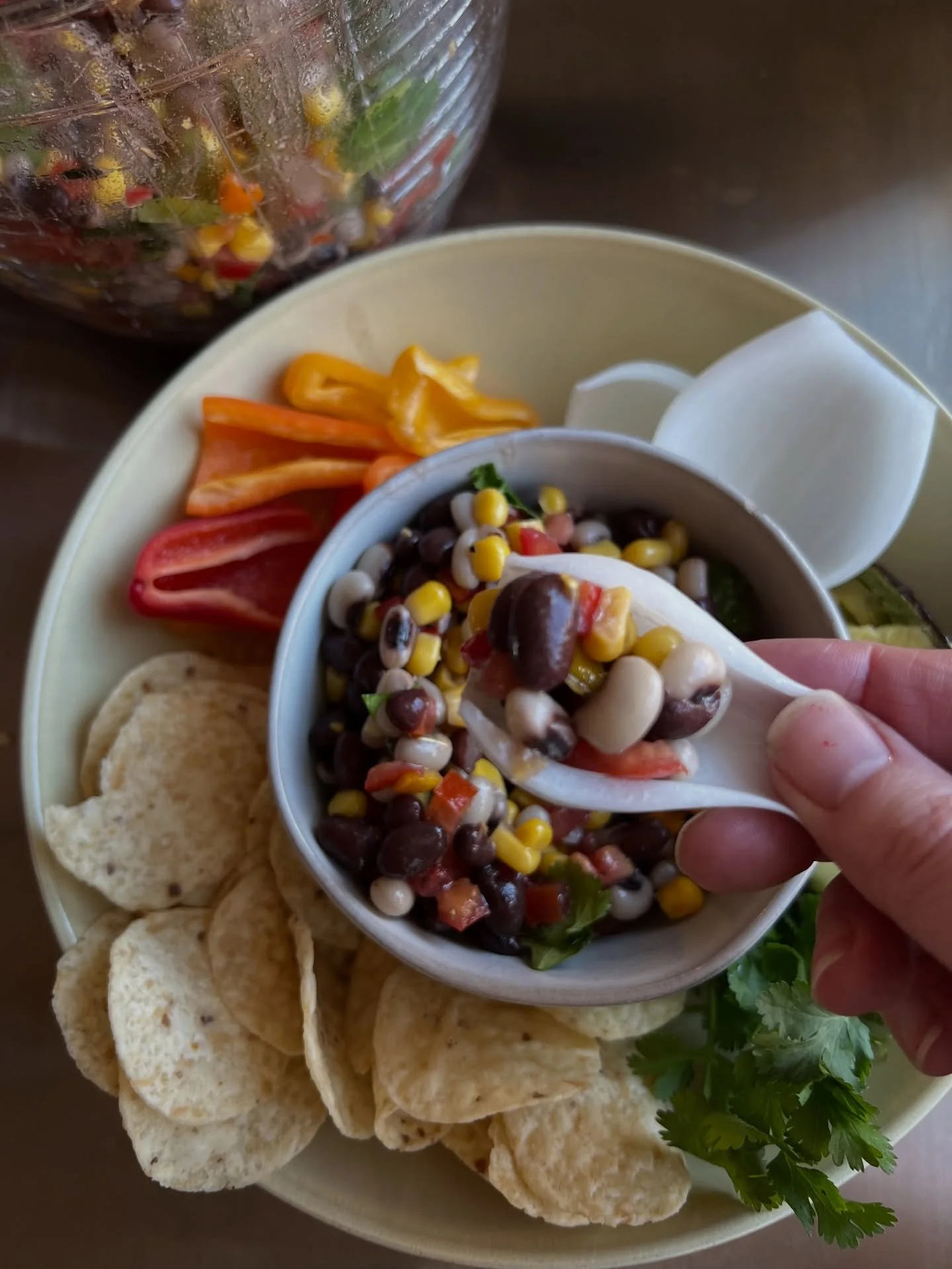 🍀 Thought to bring Good Luck 🍀 in the NEW YEAR one Southern Tradition includes eating BLACK EYE PEAS on New Years Day 

❓ Do you follow this tradition?

Traditionally I&rsquo;ve eaten Black Eyed Peas along with cornbread or some type of dark leafy 