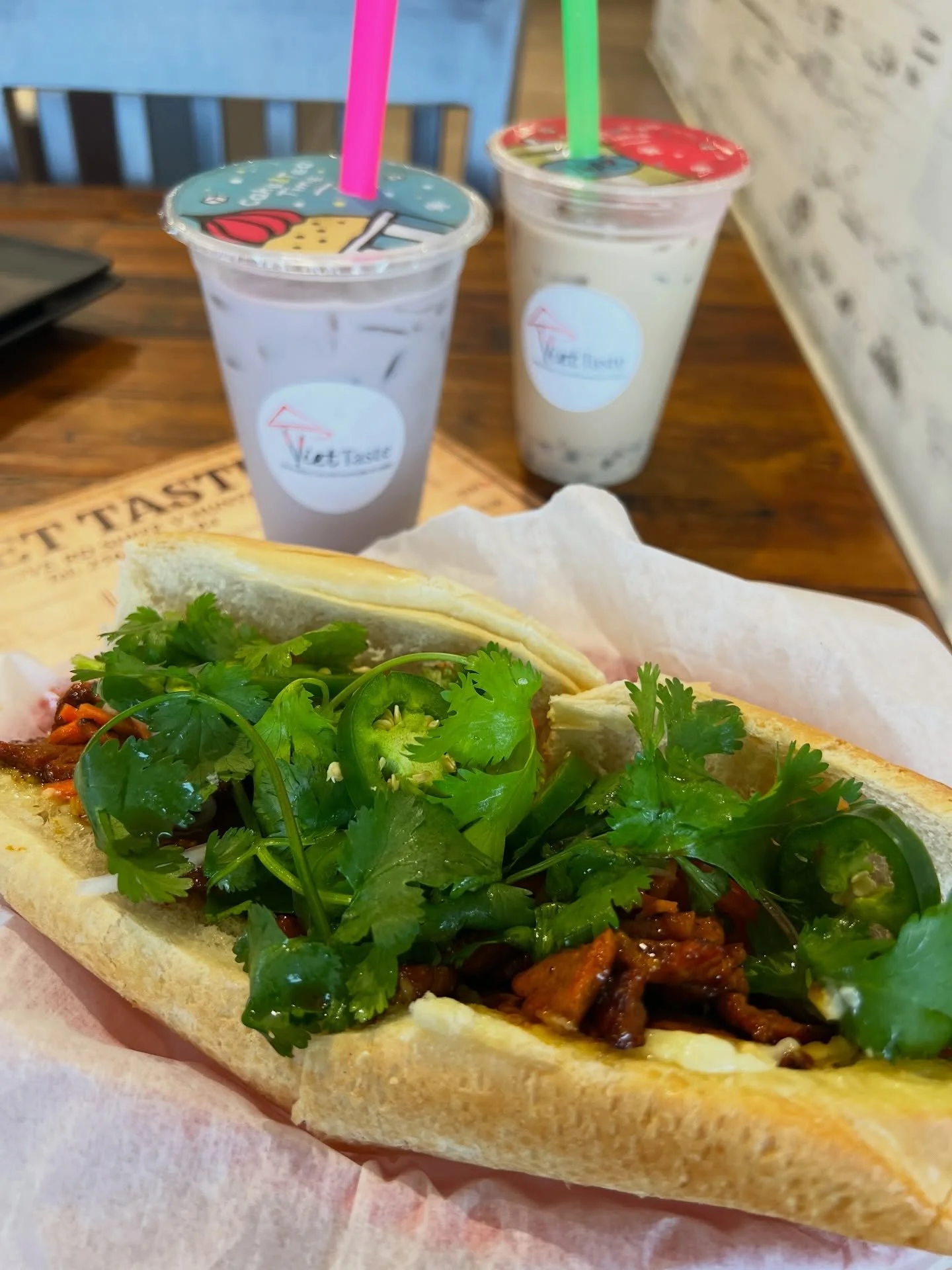 NOW OPEN✨
VIET TASTE
@viet.taste 

Vietnamese 🇻🇳 Flavors you love from the owners of Viet Cuisine 

🍜 Vietnamese Noodle Soups 
Spring Rolls
Banh Mi
🍲Clay Pot
Vegetarian section
Chicken &amp; Beef dishes 
🍤 Shrimp &amp; Pork dishes 
Fried Rice 
?