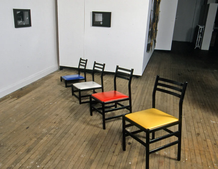 Arrangement in Red, Blue, White, and Yellow or the Artist's Cousin