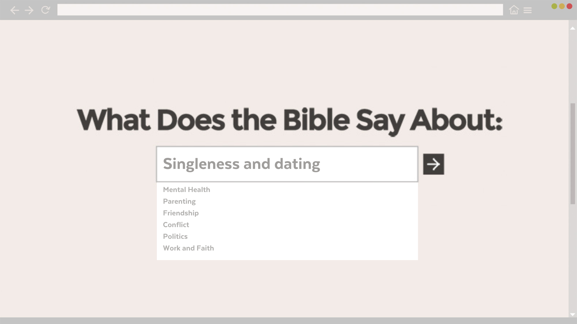 What Does the Bible Say About... Singleness and Dating?