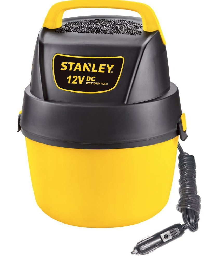 Stanley Wet/Dry Vacuum, 1 Gallon, 12-Volt DC