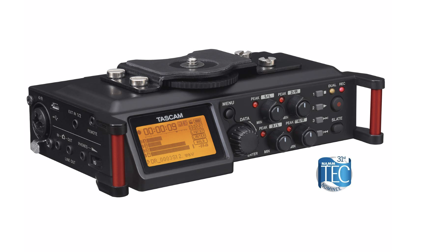 4-Track Portable Audio Recorder