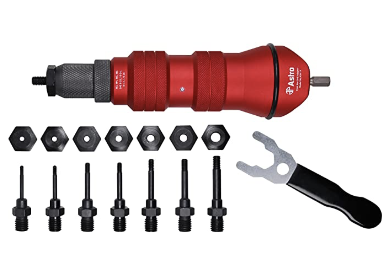  Rivet Nut Drill Adapter Kit