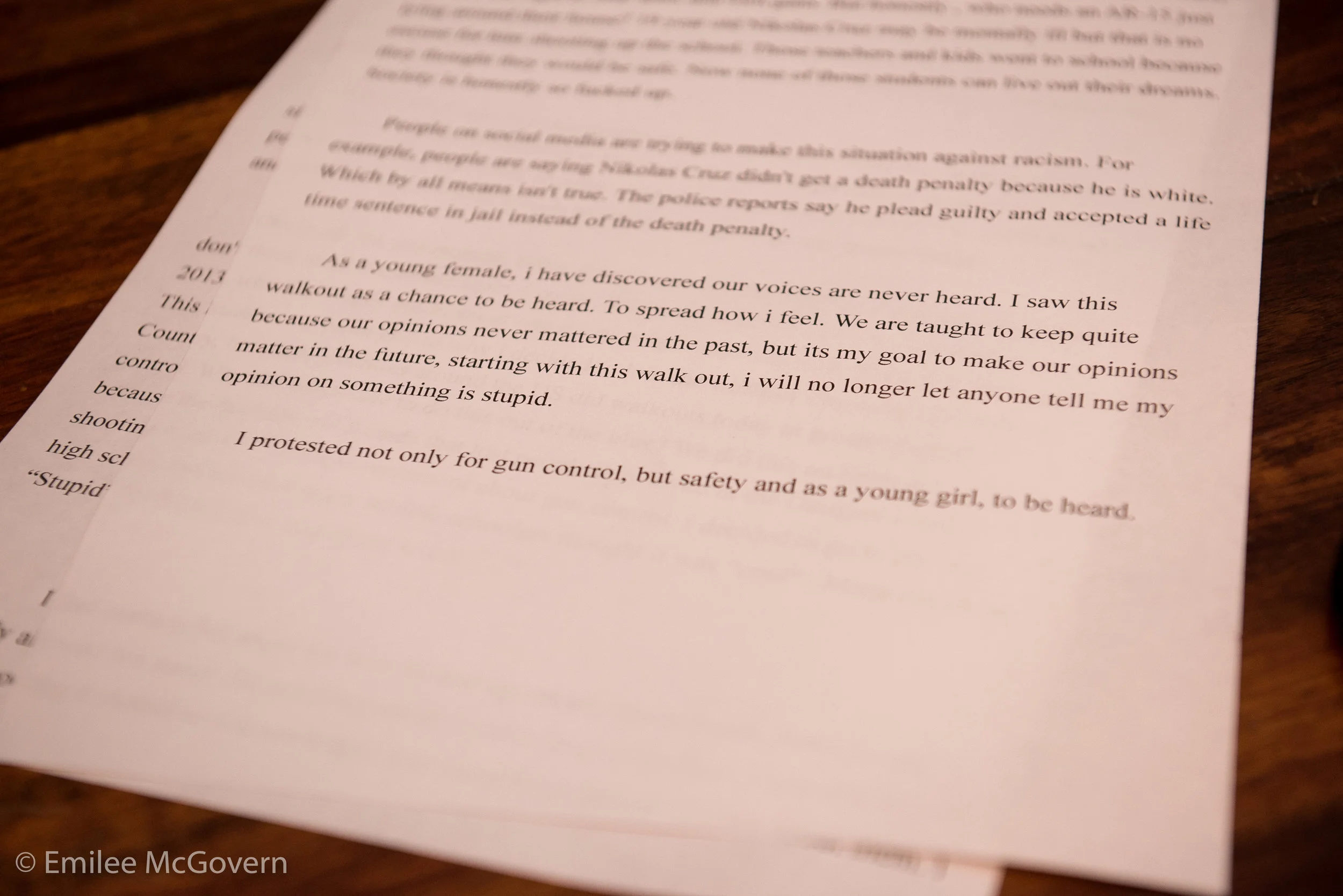 student walk out rights 