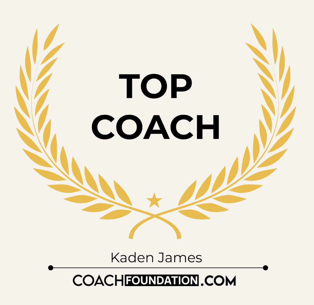 Top Coach Award Winner