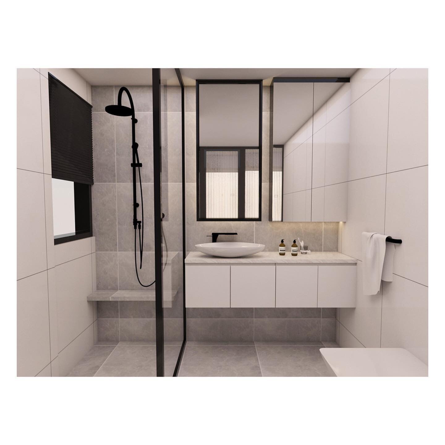 Interior - Pure bright white bathroom facelift! Fresher and just feel so right! Start organising... start to declutter... 💡

室内 - 纯净明亮的白色浴室改头换面！更新鲜和明亮 👀🚿🛁

#interiors #bath #whiteliving #organisedspace #sghomes #sginterior #interiordesigners #hom