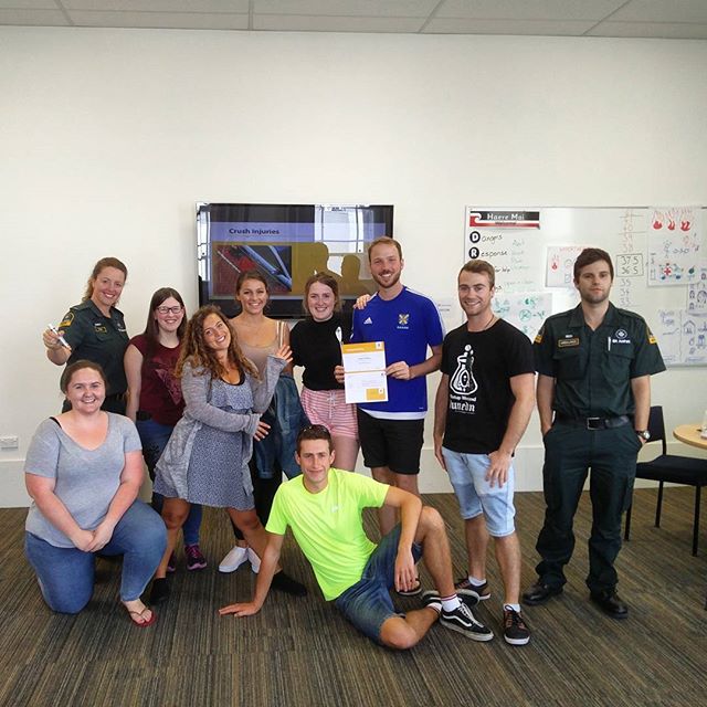 Certified big spoons #firstaid #stjohns