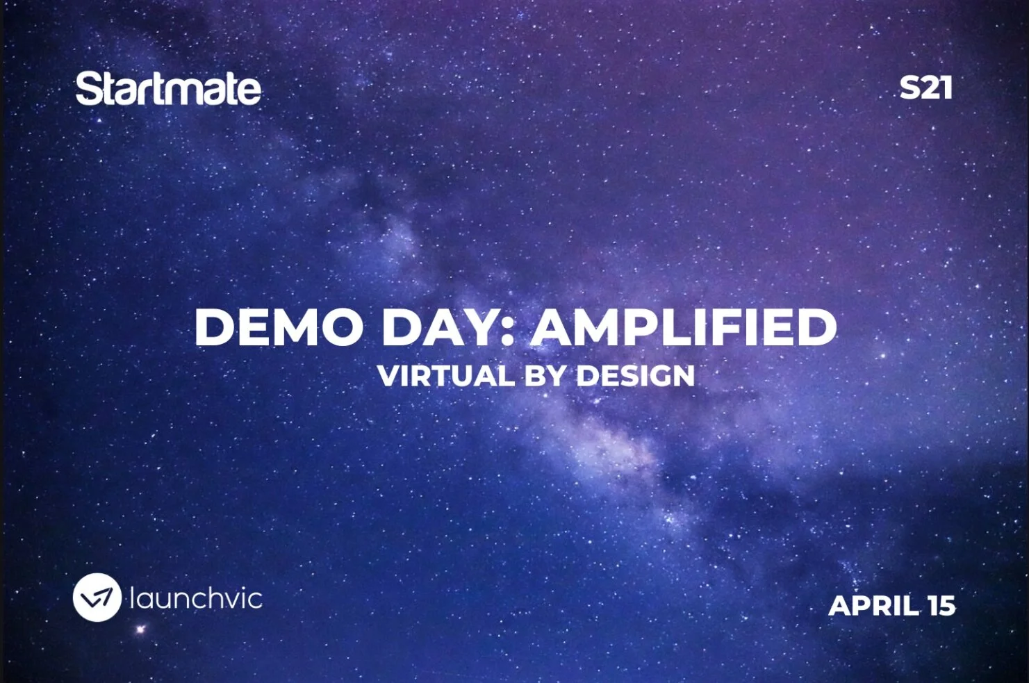 Startmate Demo Day: Amplified