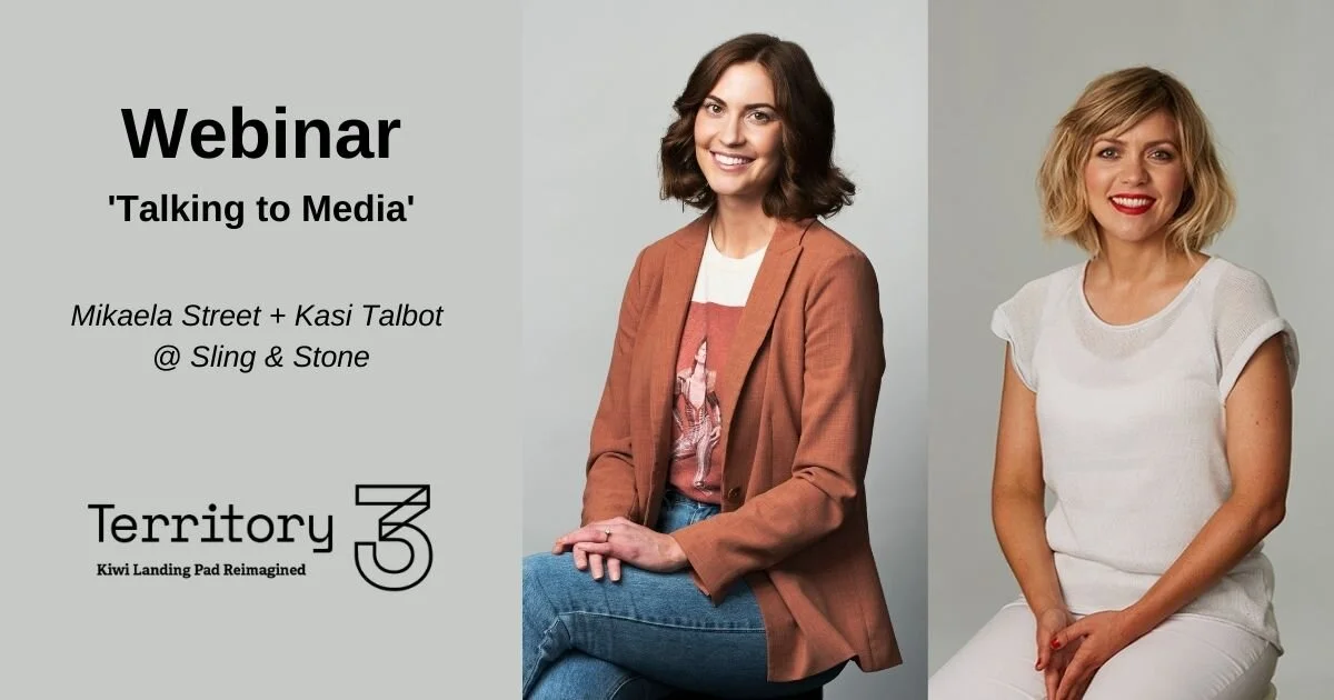Territory3 - Talking to Media with Mikaela Street + Kasi Talbot 