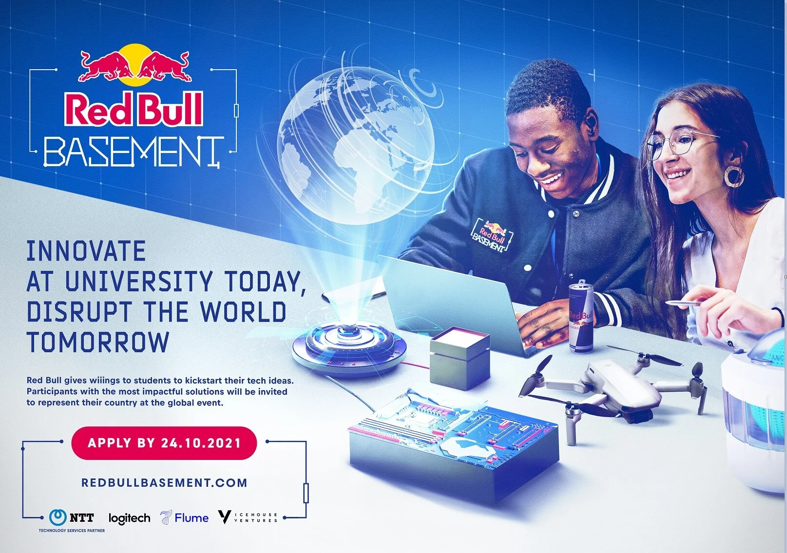 Red Bull Basement: Applications Open for 60 Second Pitches