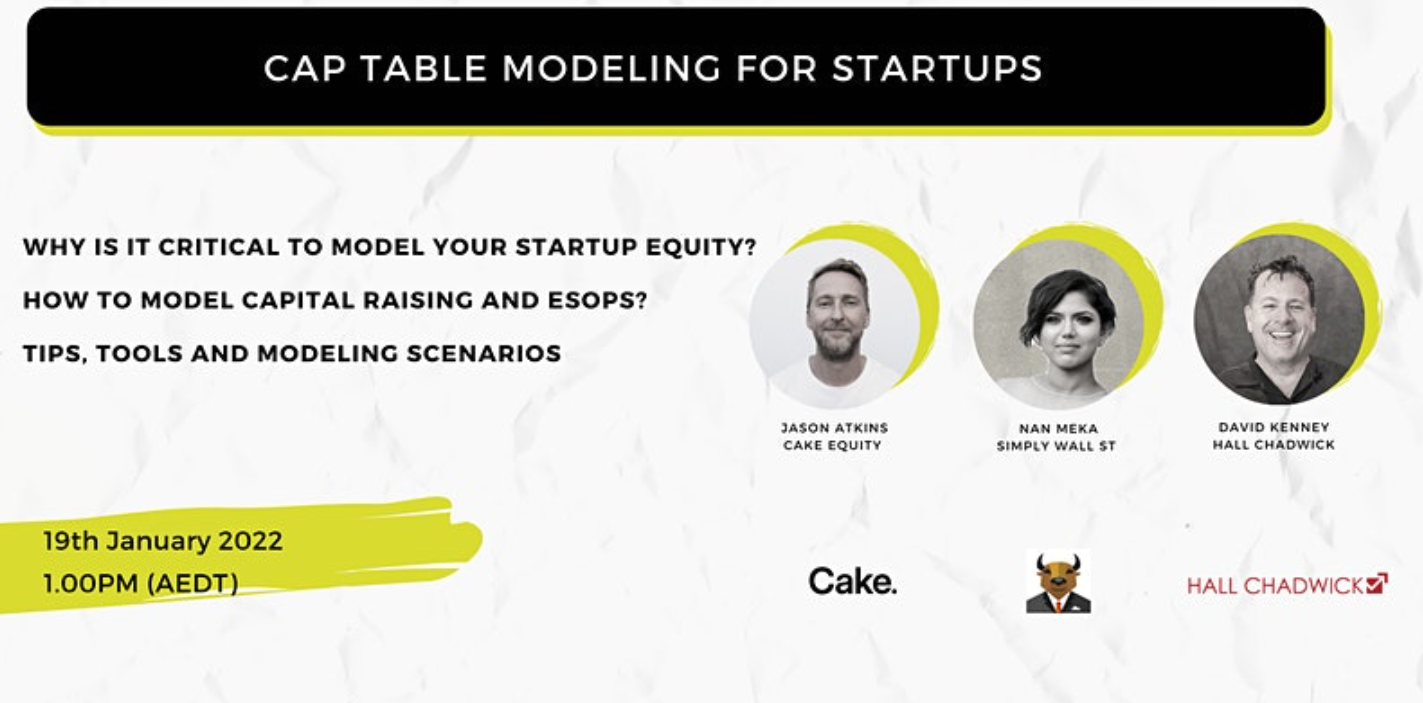 Cap Table Modeling for Start-ups