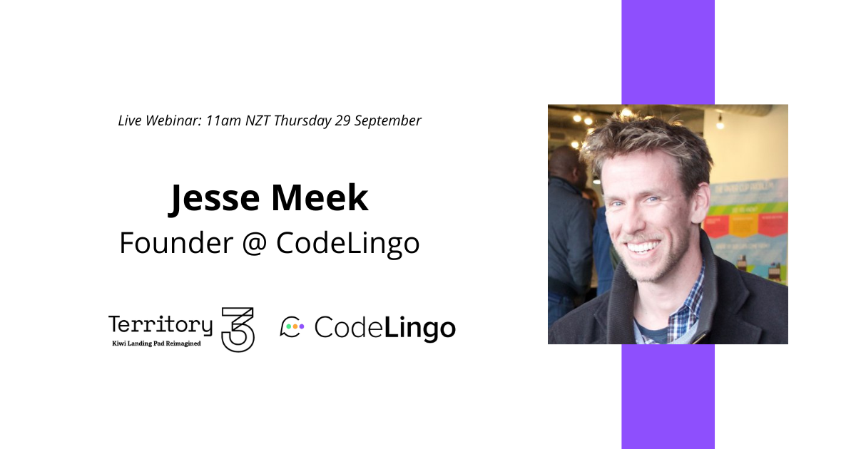 T3 Presents - Founder Story: Jesse Meek, CodeLingo