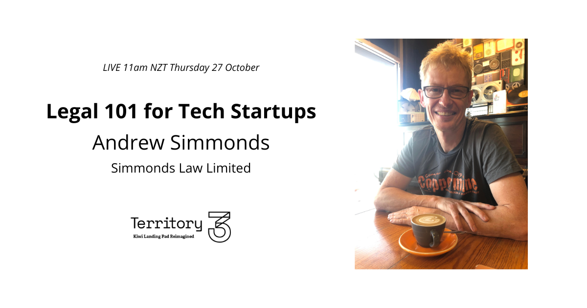 Territory3: Legal 101 for Tech Startups
