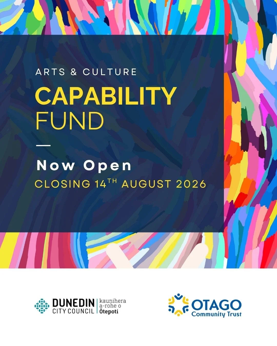 Arts &amp; Culture Capability Fund - Now Open!