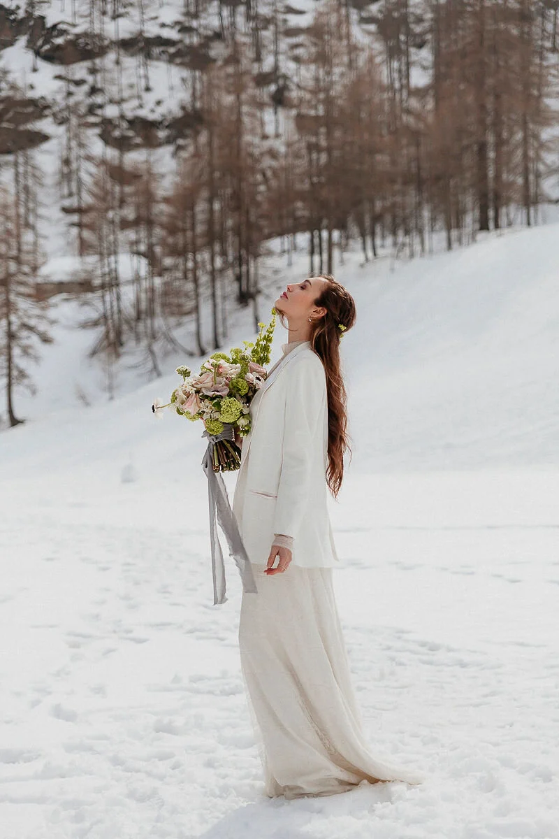 Quattro Stagioni: Italian Alpine Winter Wedding Inspiration