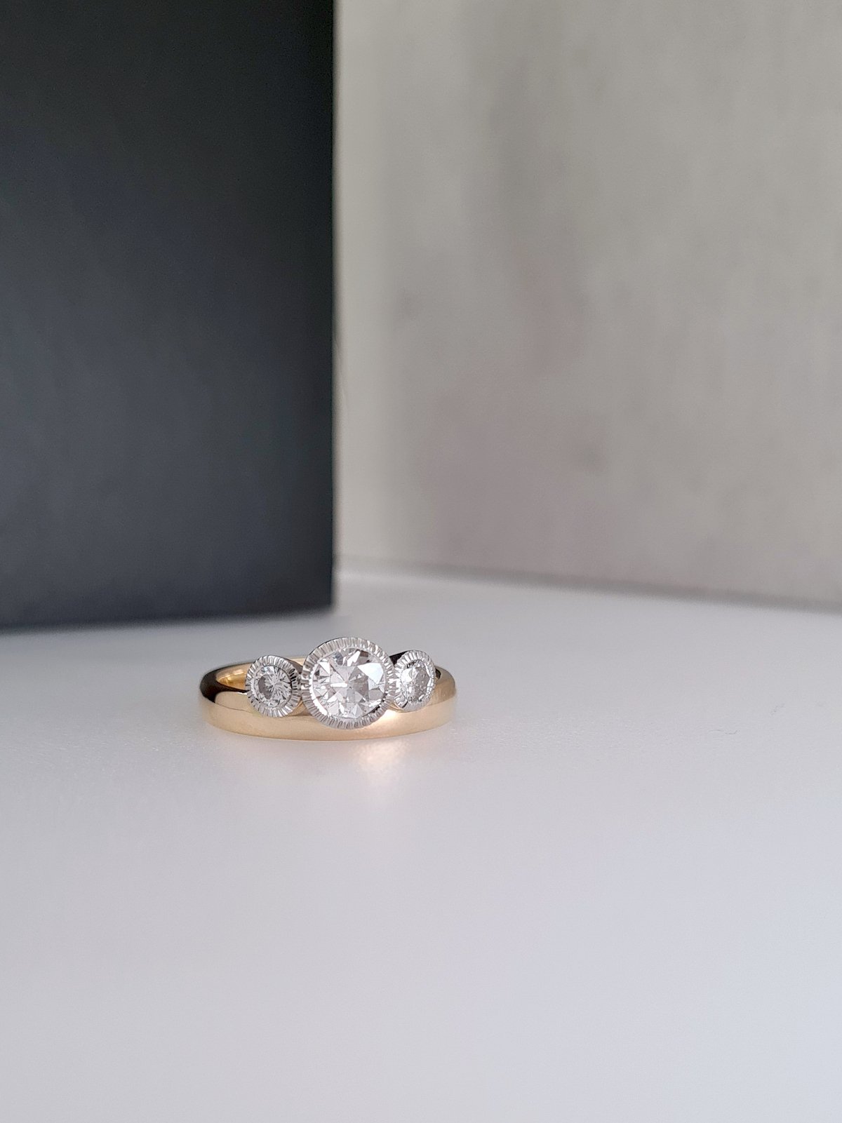 3_ Amanda-Li-Hope-three-stone-engagement-ring  ©Amanda Li Hope.jpg
