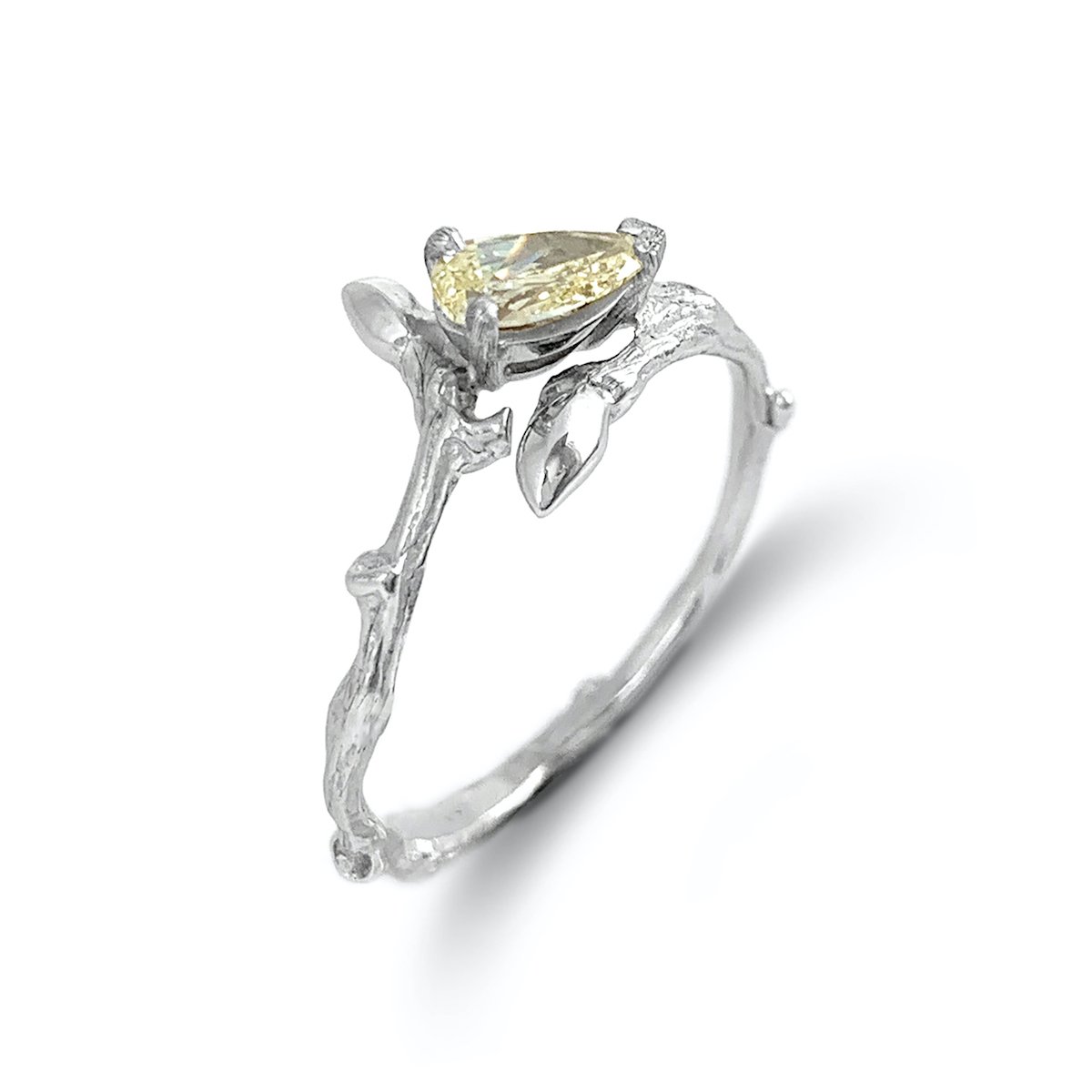 Brandts Jewellery willow twig ring with canary yellow diamond - Ayshe Brandts.jpg