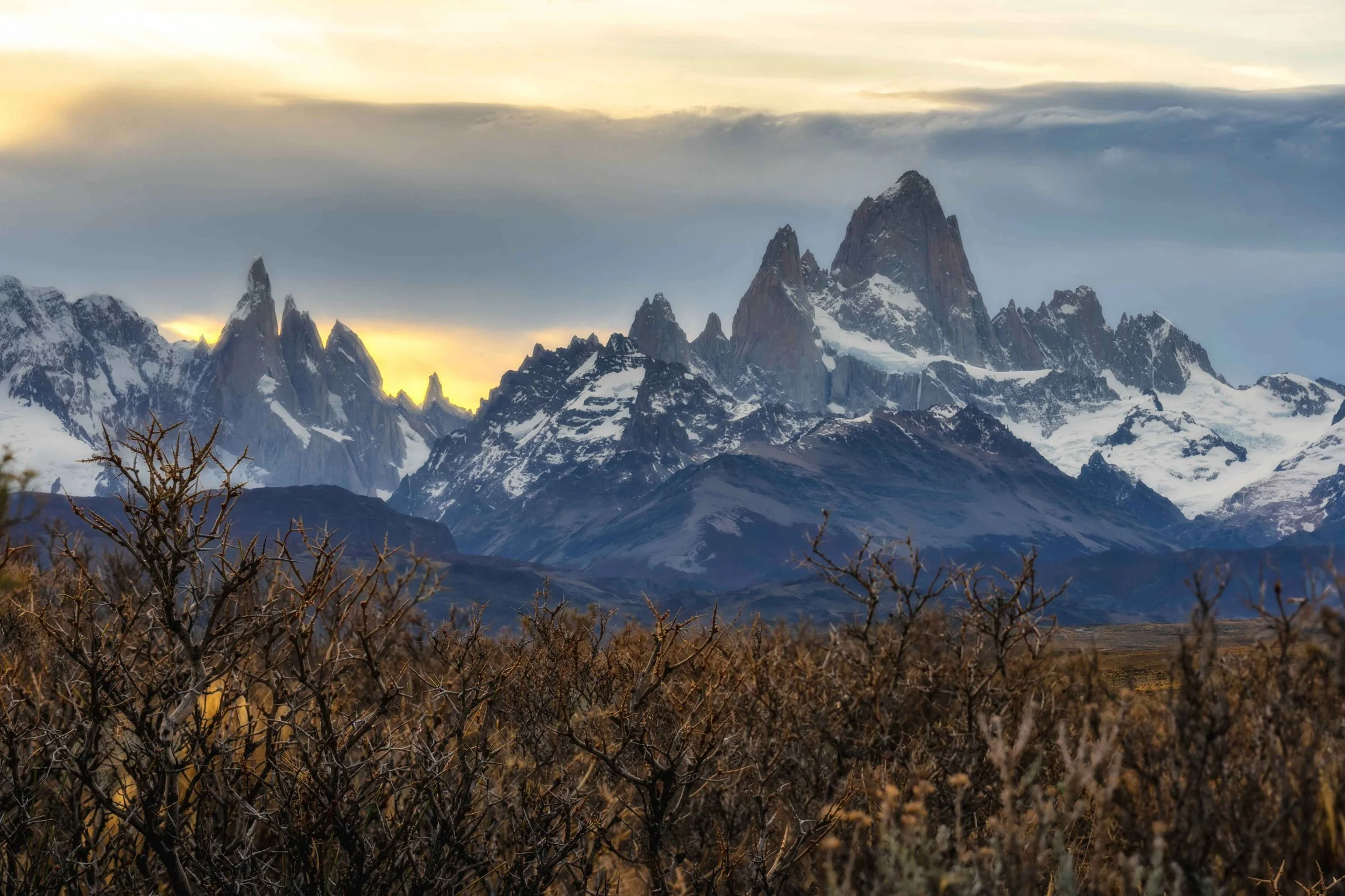 Fitzroy Patagonia focus stacking using Helicon Focus