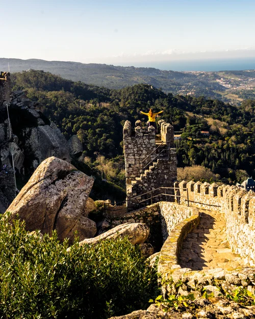 Moorish Castle walls