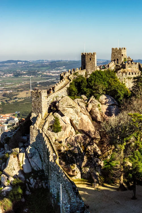 Moorish Castle walls