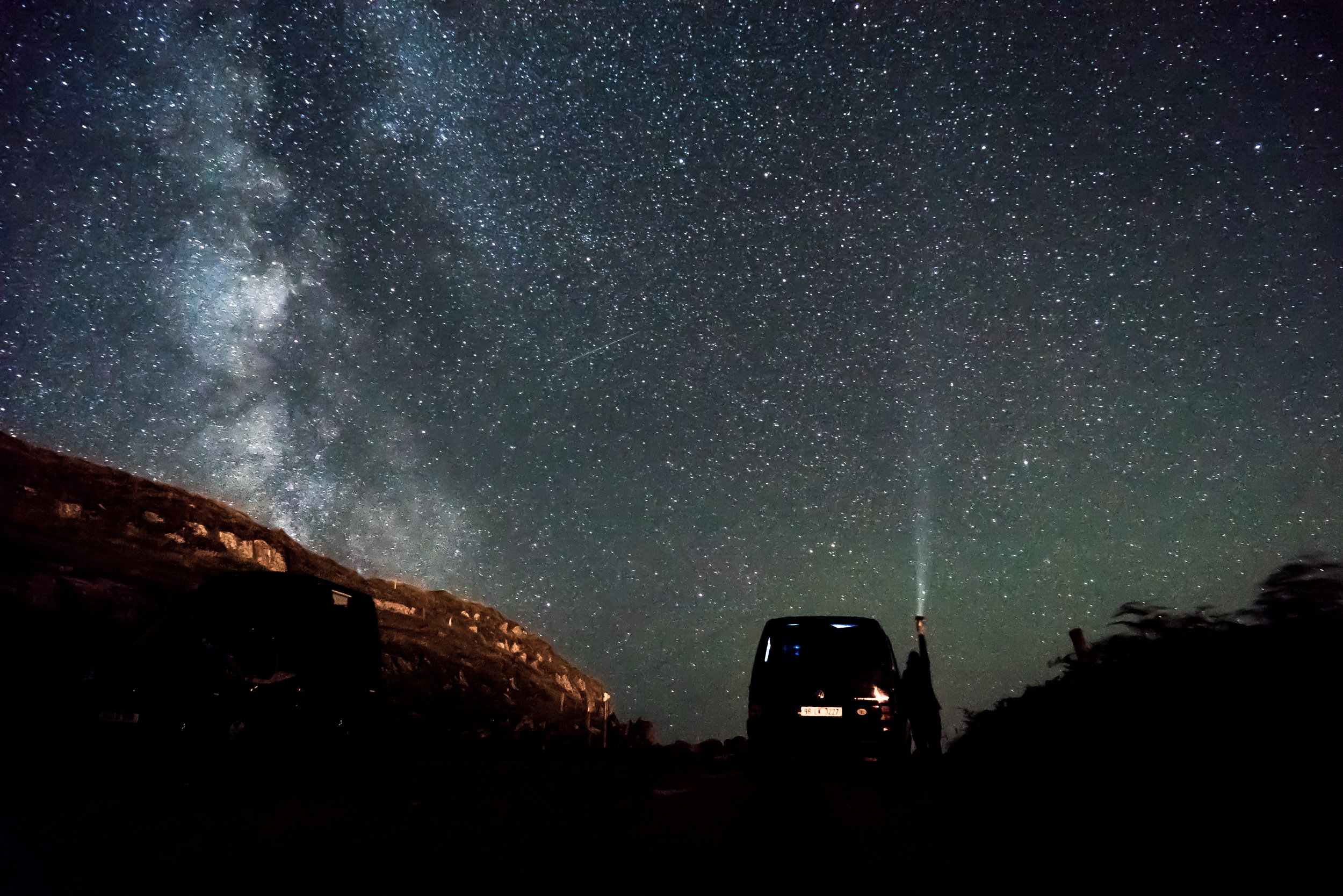 Stars over Ireland