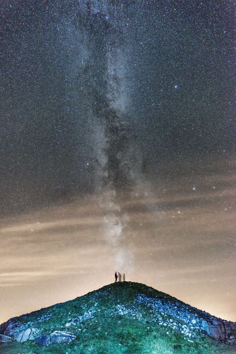 Milky Way over Loughcrew