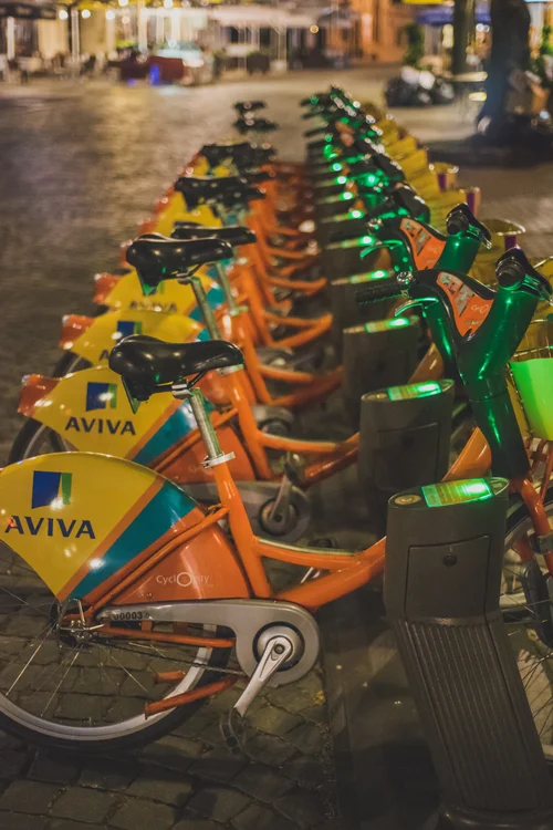 City bikes in Vilnius